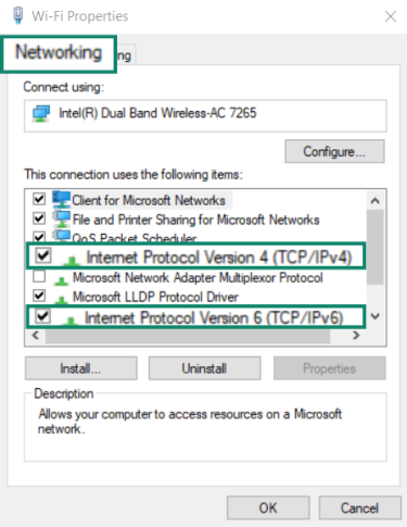 You can change DNS servers on both IPv4 and IPv6 connections.