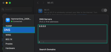 Switch to any DNS server you prefer for better speed, improved privacy, or other functionality.