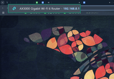 Type your IPv4 address into your browser's address bar to access your router interface.